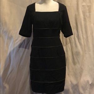 WD  NY • black zipper dress